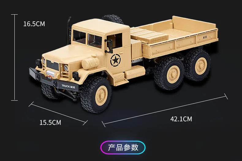 Радиоуправляемые машины 6WD гусеничный внедорожный 1:16 2,4g пульт дистанционного управления военный грузовик скоростной автомобиль радиоуправляемые игрушки