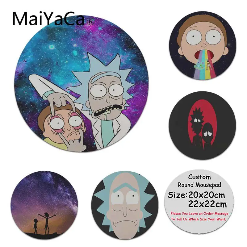 

MaiYaCa Rick Morty Customized laptop Gaming mouse pad Computer Gaming Mouse Mats