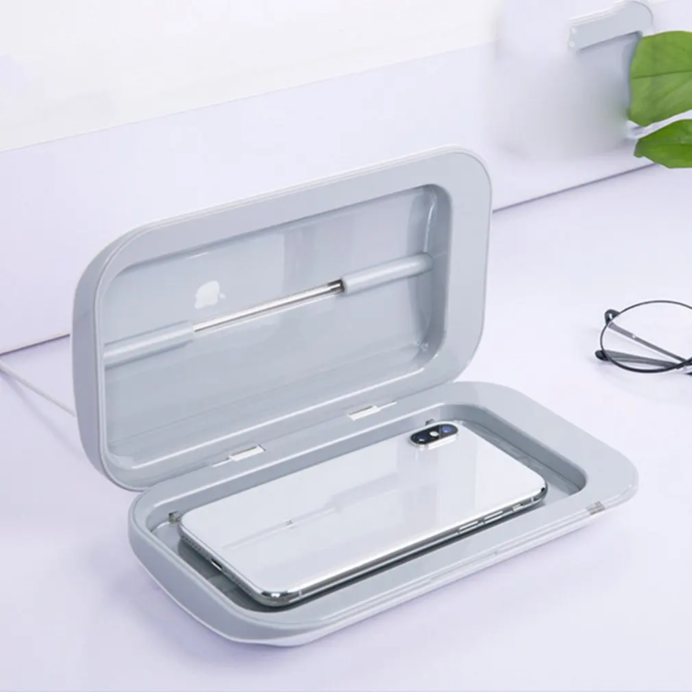 Двойной зубная щетка UV белье телефон Mp3 ультрафиолетовый стерилизатор Sanitizer Disinfector USB дезинфекции косметический коробочка с ароматическими