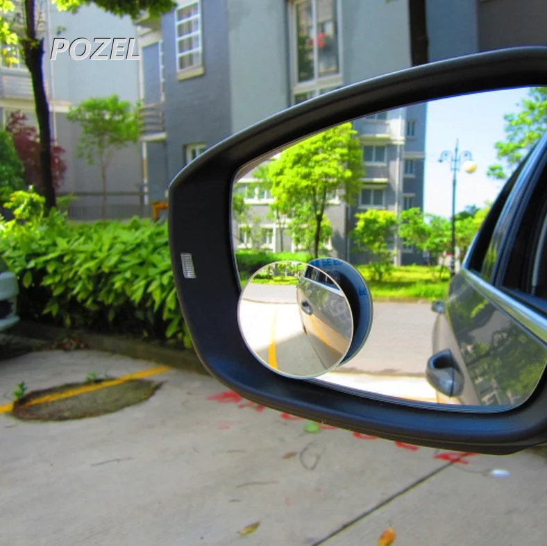 

2pcs Car Wide Angle Round Convex Blind Spot Mirror for Fiat punto abarth 500 stilo ducato palio bravo doblo