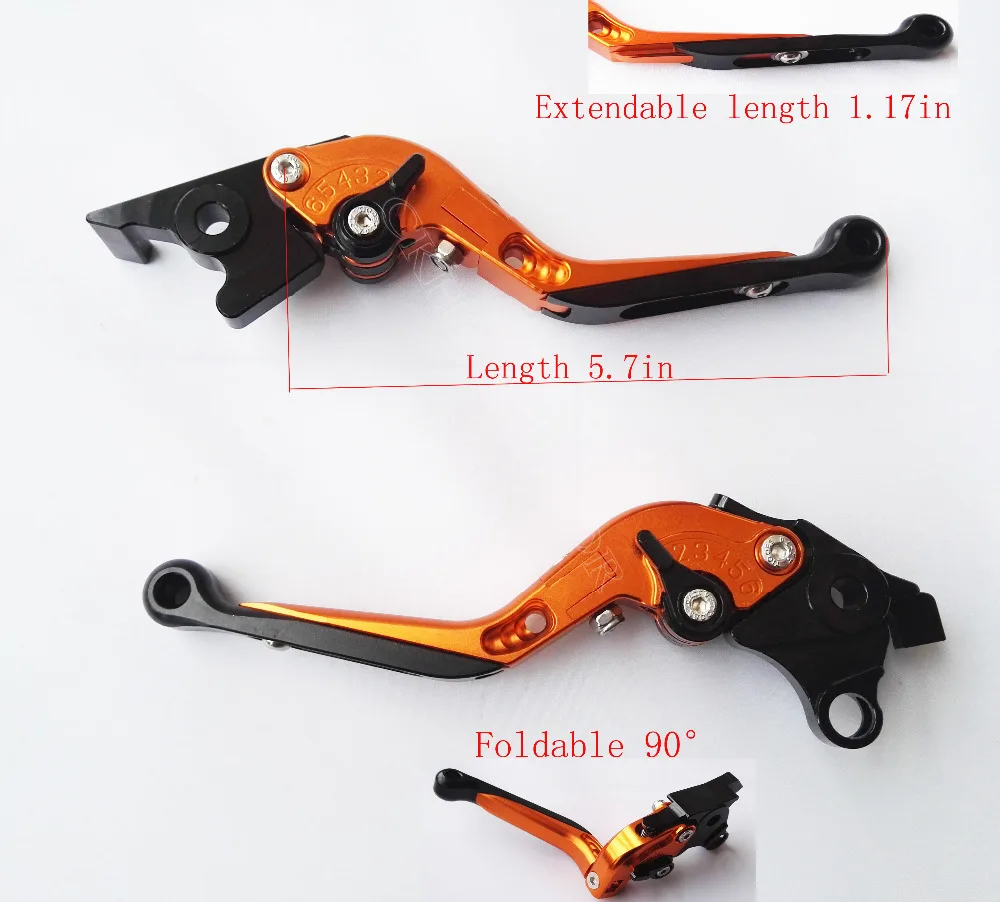 Новый складной CNC для Мотоцикла SUZUKI GSR600 GSR 600 2006 2007 2008 2009 2010 2011 рычаги тормозной