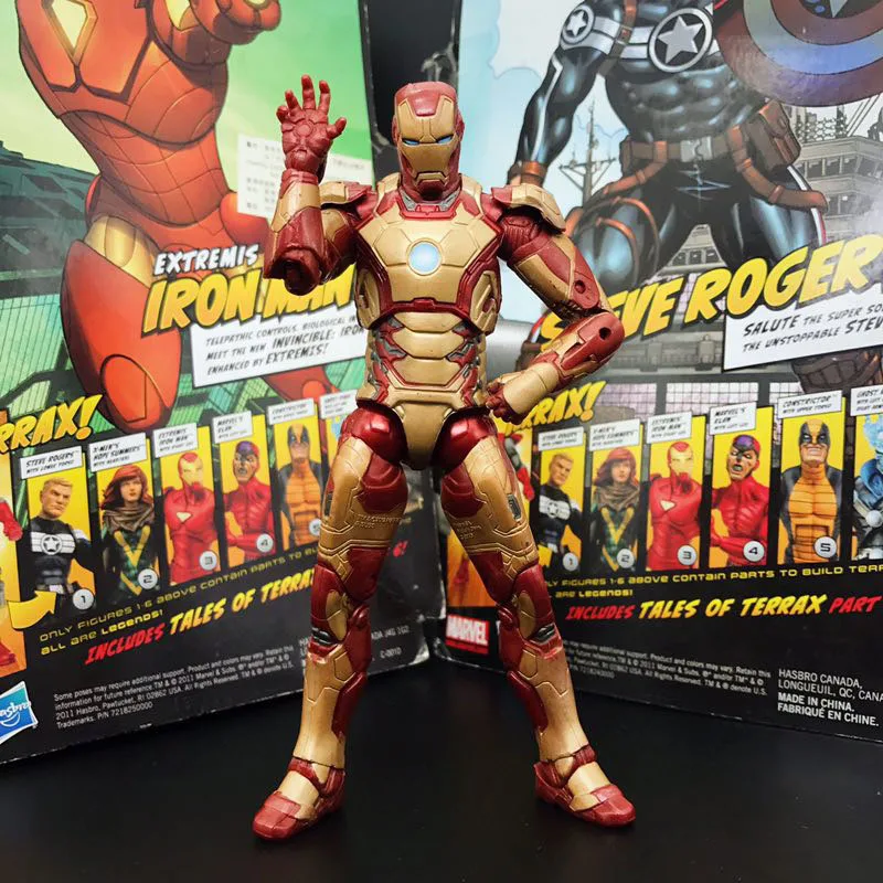 Marvel Legends Iron Man Extremis armor Avengers 6/" Action Figure Loose