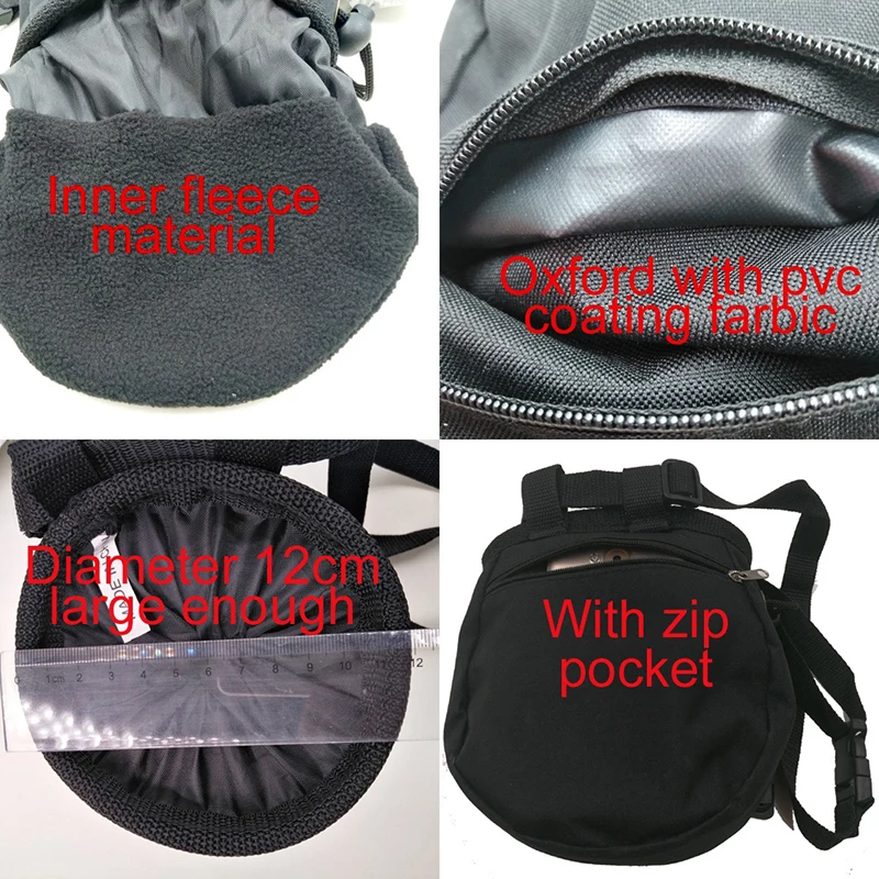 Меловая сумка для скалолазания с ремнем и карманом на молнии для фитнеса, тренажерного зала, тяжелой атлетики, охоты, сумка для магнезии черного цвета