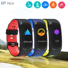 DTNO. I NO.1 F4 браслет красочные спортивный смарт-браслет IP68 Водонепроницаемый сердечного ритма крови Давление для отображения данных по содержанию кислорода в крови