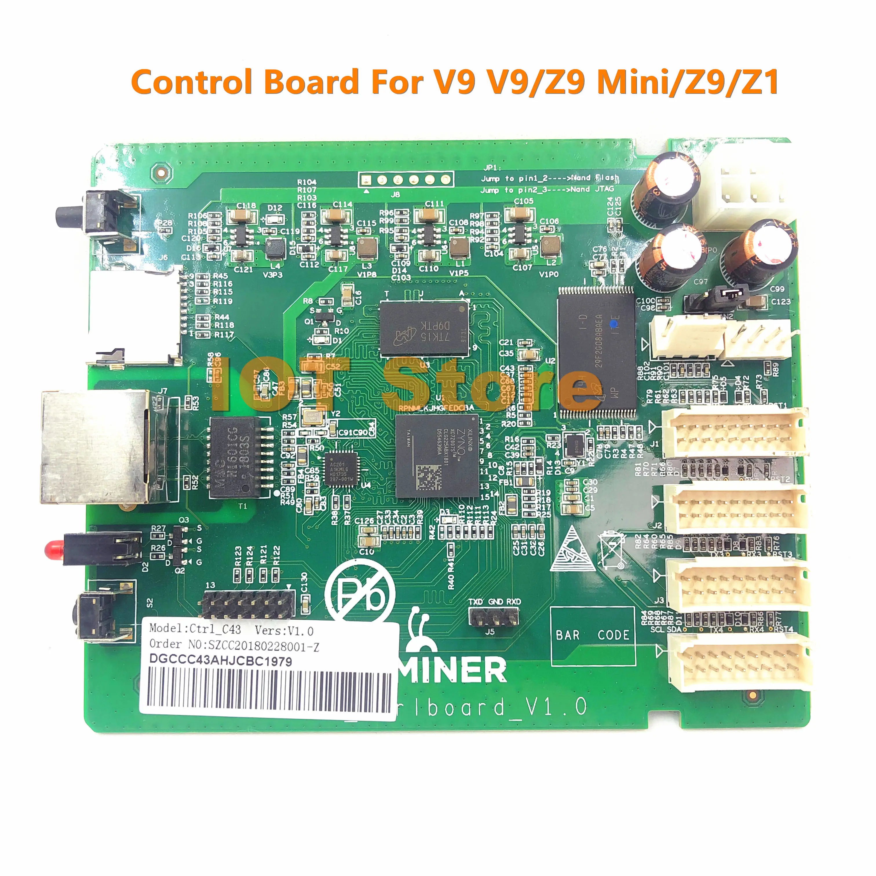 

Control Board For Antminer V9 V9/Z9 Mini/Z9/Z1