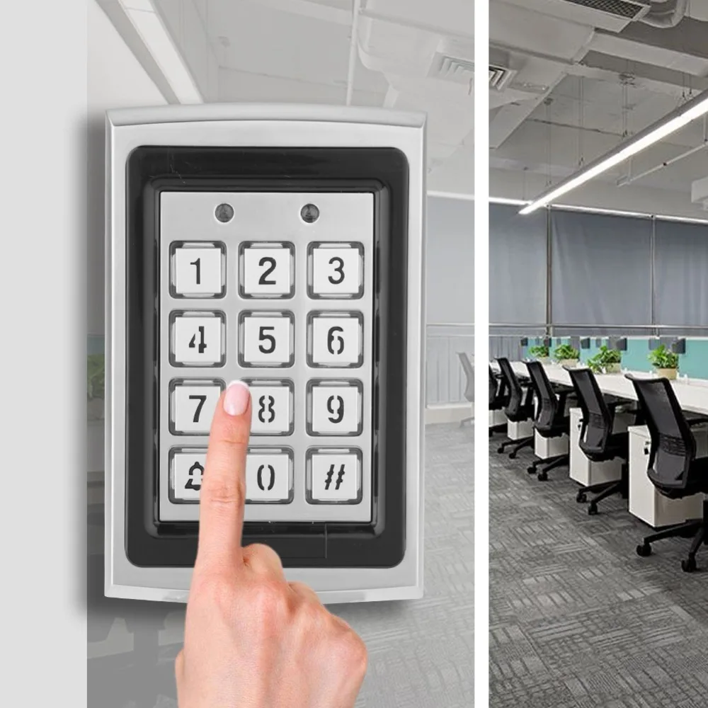 

Cards /code /card + code RFID Card Door Access Controller Keypad With Backlight Security Door Access Control