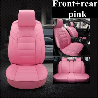 Чехол для сиденья Ibiza для Renault Duster Latitude Clio Sandero Koleos Kadjar Logan Talisman Espace Kangoo Laguna Fluence - Название цвета: pink standard