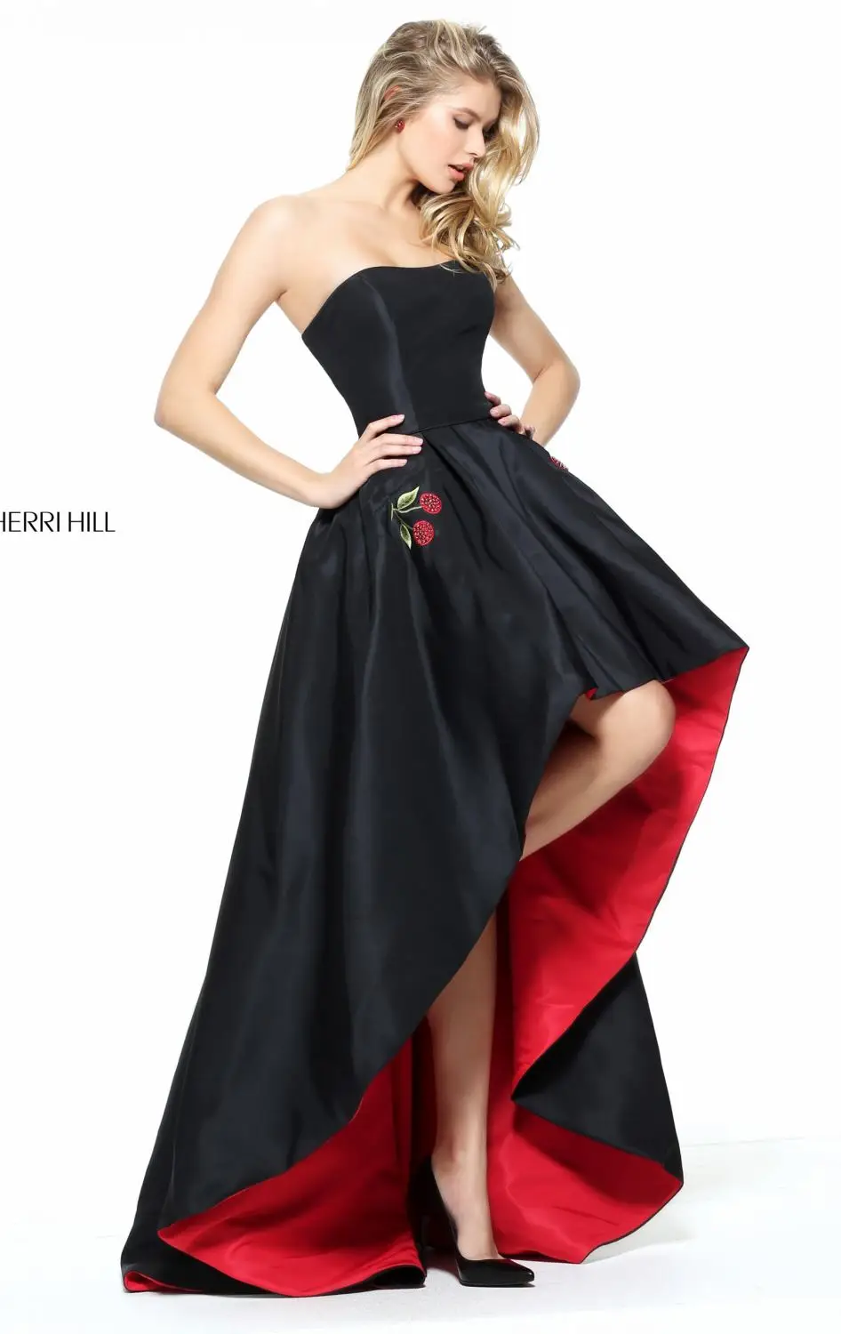 front side short and back side long dress
