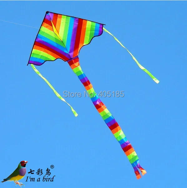 

Free Shipping Outdoor Fun Sports Triangle Children's Kites Factory Outlet Cheap Wholesale With Flying Tools