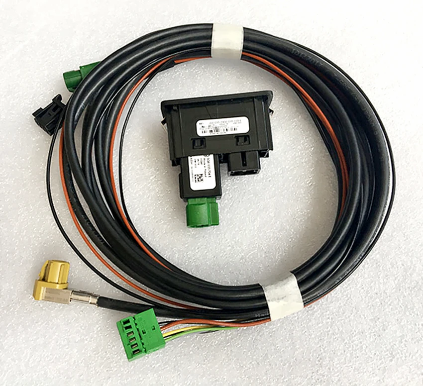 Для MQB Golf 7 MK7 CarPlay MDI AUX MIB2 PRO USB AMI устанавливаемая штепсельная розетка