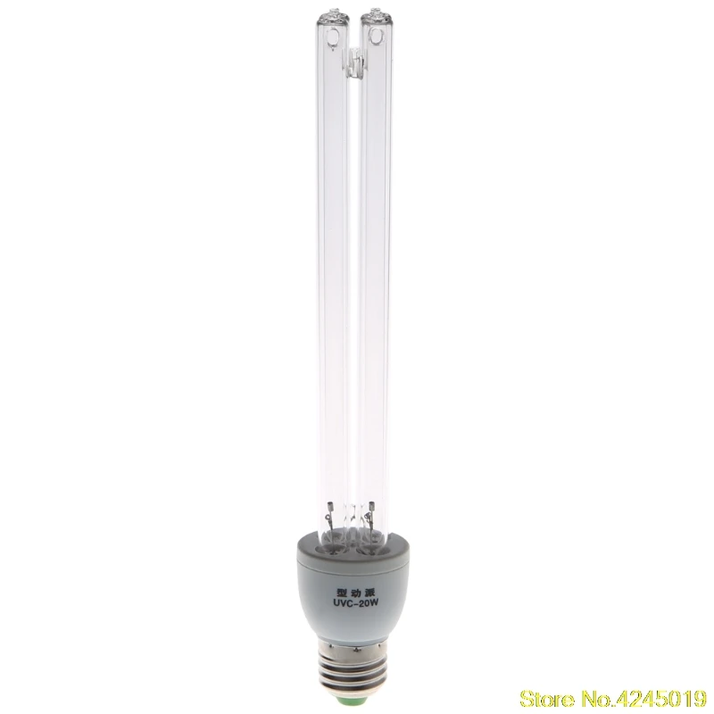 

New Ultraviolet Disinfection Light 20W E27 AC 220V UV Light UVC Ultraviolet Disinfection Sterilization Lamps No Ozone
