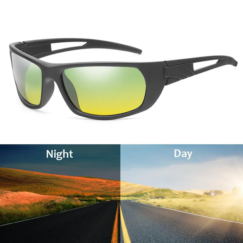

2019 Day Night Vision Sunglasses Men Rectangle Safe Driving Goggles Sun Glasses Women Polarized Glasses Sport Gafas de sol UV400
