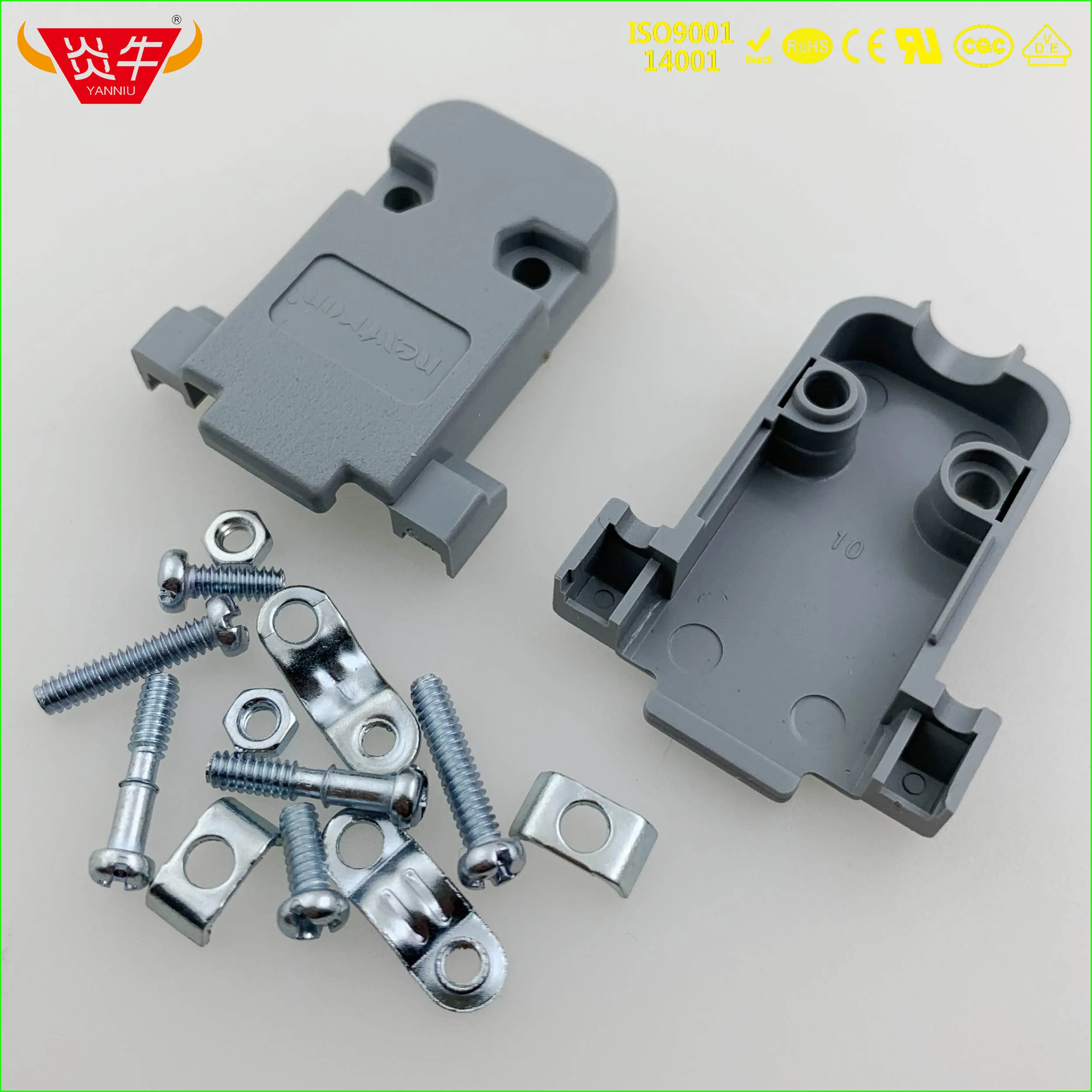 DB9 DB 9P HOUSING RS232 WITH SOCKET 9PIN PCB CONNECTOR D SUB Serial