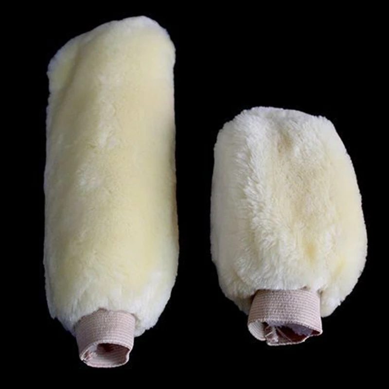 Синтетическая шерсть плюшевый чехол ручной тормоз шестерни костюм зимний теплый комплект для универсальных автомобилей Аксессуары