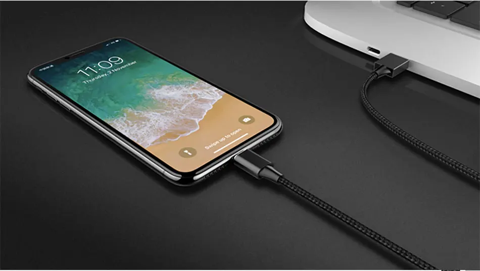 NOHON USB Магнитный зарядный кабель для iphone 10 X XS MAX XR Синхронизация данных Магнитная Быстрая зарядка для iphone 8 7 6S 5 5S Plus SE 1 м 2 м