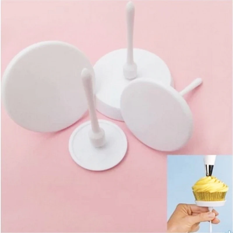 

VOGVIGO Cake Cupcake Stand 4pcs/set Icing Cream Decorating Tool Cake Flower Needle Nail Baking Tools Free Shipping