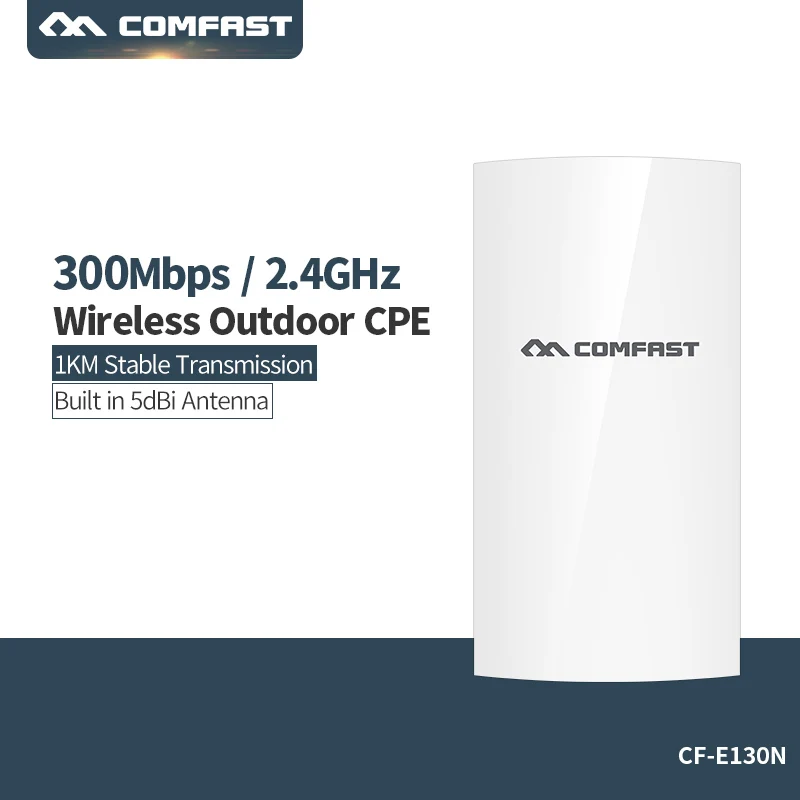 Comfast 300 Мбит/с 2 4G беспроводной открытый wi fi Long range cpe 5dbi антенна для телевизора