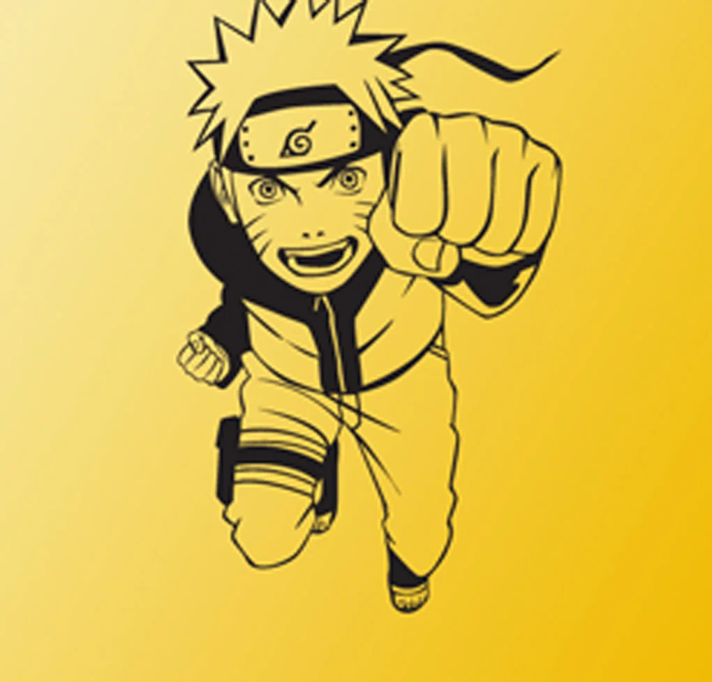 

DCTAL Uzumaki Naruto Cartoon Wall Stickers Wall Decors Decal Wall Paper Home Decor