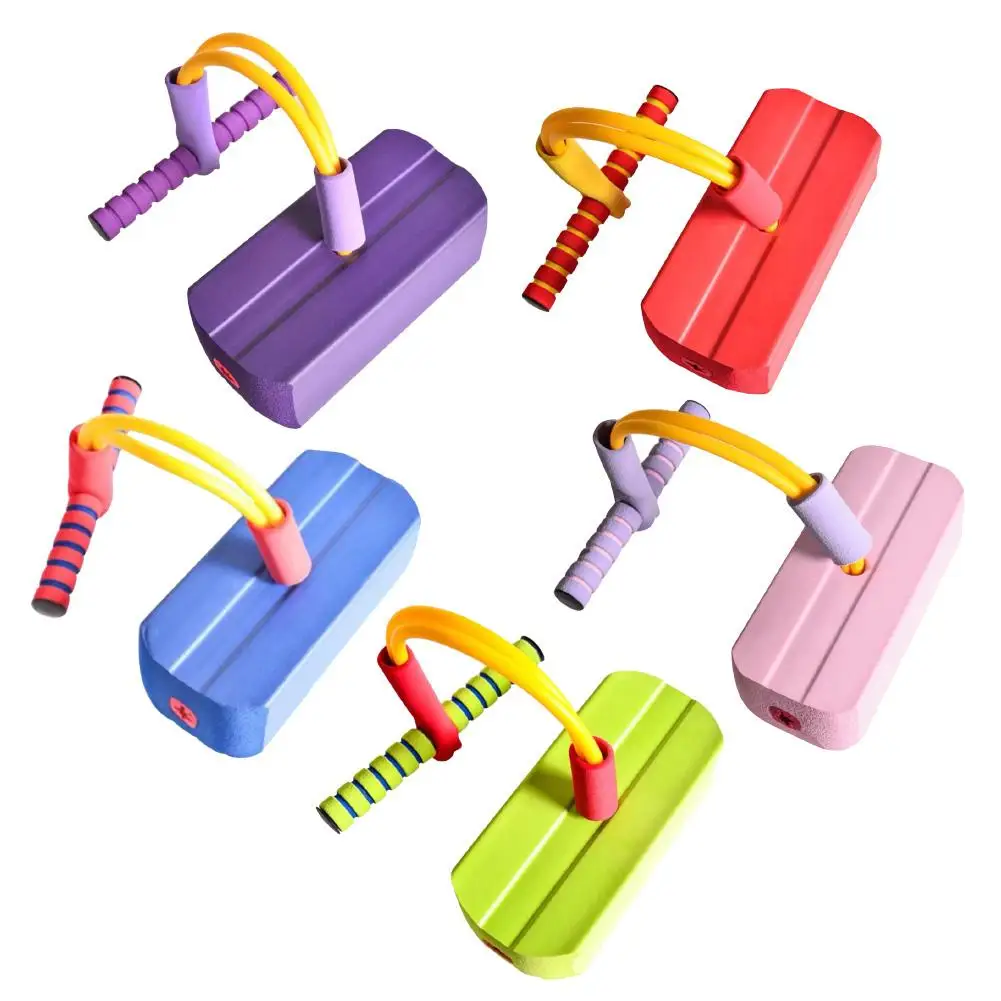 

Kids Children Educational Safe Fun Game Toy Foam Pogo Jumper Exercising Stick Outdoor Sport Training Balance Gift