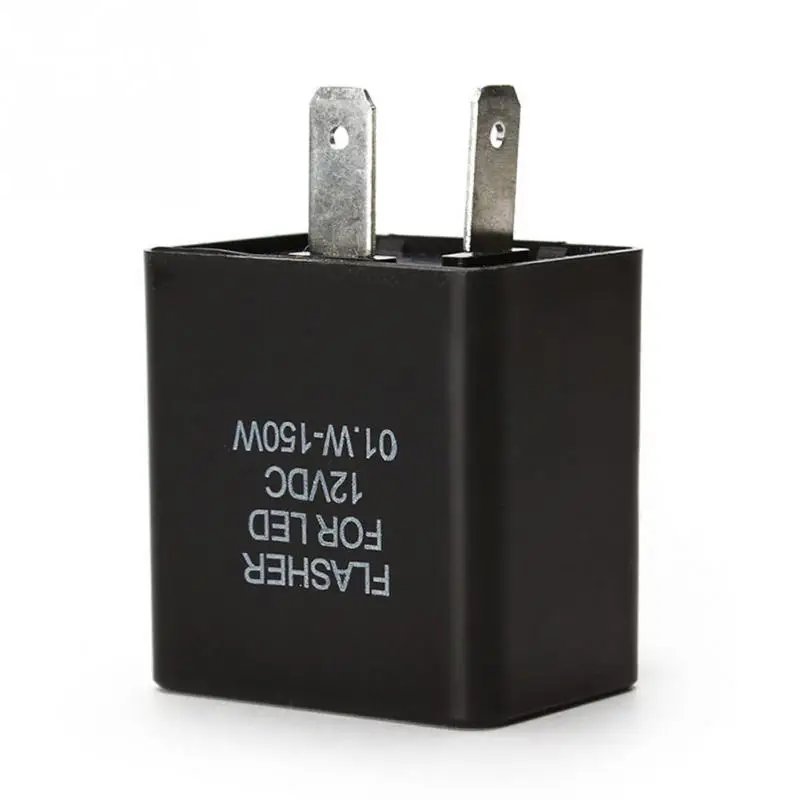 12V 2 Pin указатель поворота мотоцикл вспышки Управление реле регулируемый светодиодный проблесковый маячок реле