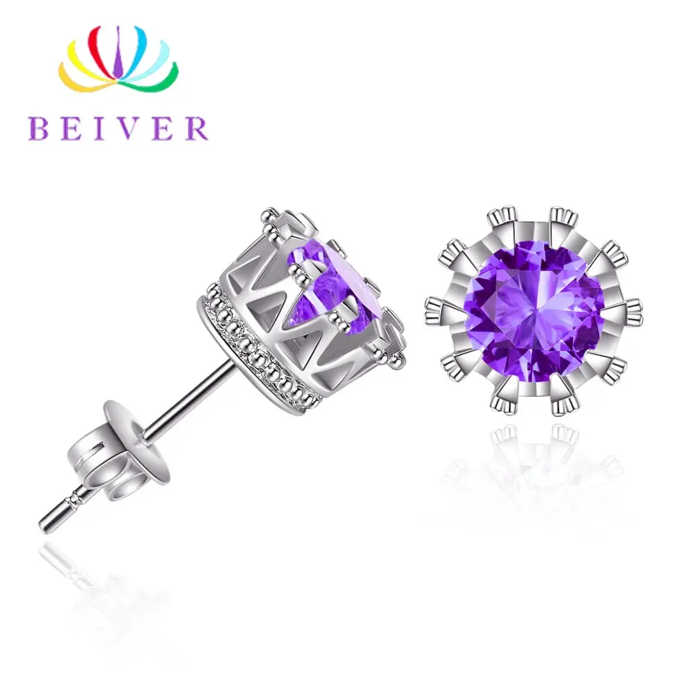 

Wholesale (36Pair/Lot) Trendy AAA Cubic Zircon Earrings For Women Fashiong White Gold /Gold Color Earring Wedding Jewelry