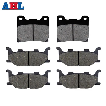 

AHL Motorcycle 3 Pairs Front and Rear Brake Pads for Yamaha XVS1100 Dragstar 1999-2004 XVS 1100 A Dragstar Classic 2000-2007