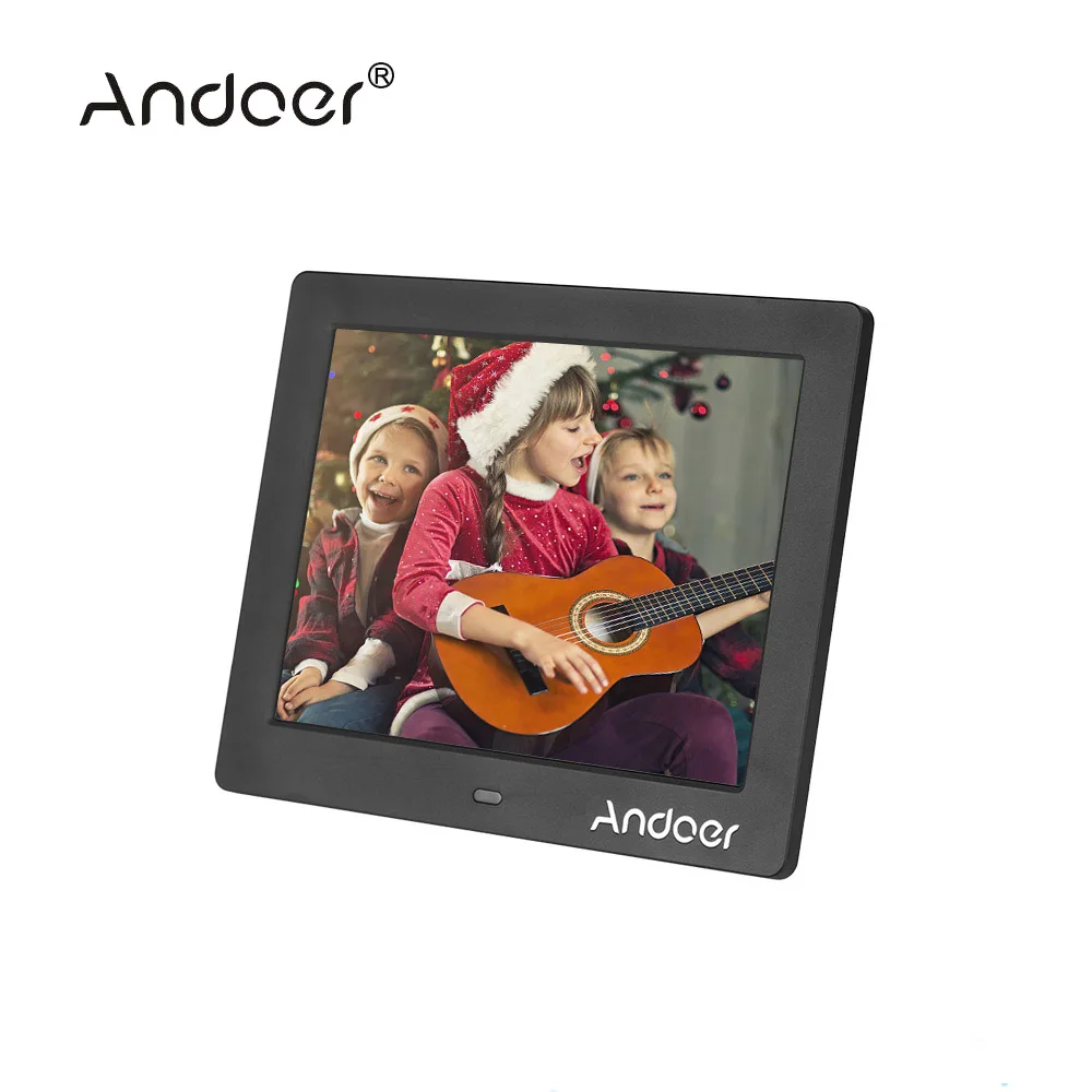Andoer 8 Inch Digital Photo Frame LED Screen Simple Eletronic Photo
