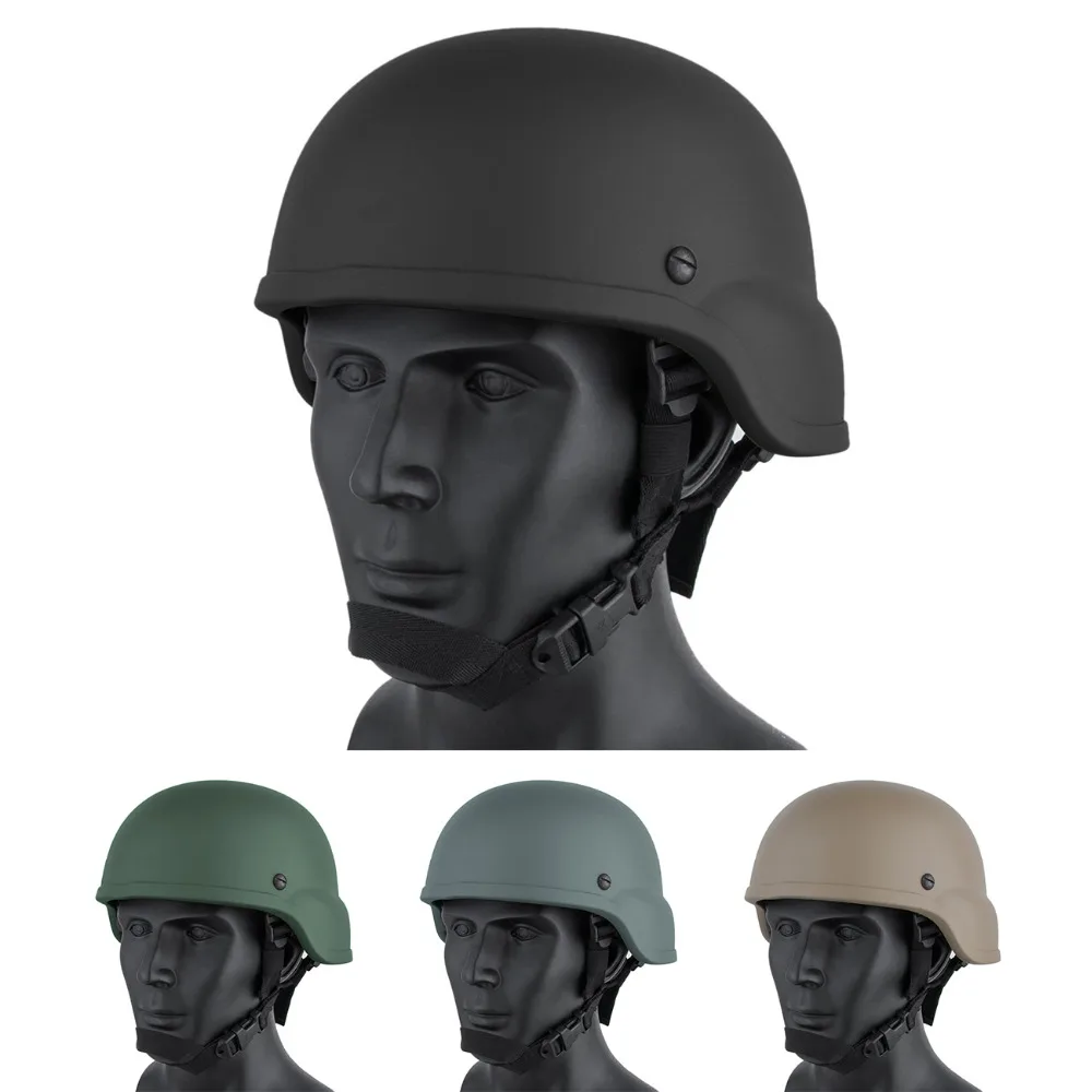 Emerson Tactical ACH MICH 2002 TC2002 Combat Helmet Duty Headwear ABS Airsoft 