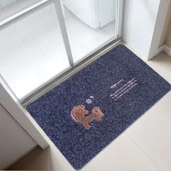 

Free Shiping 50cmX80cm Home Decor Doormat Prayer Absorbent Happiness Horse Bath Mat Living Room Bedroom Anti-Slip Carpet