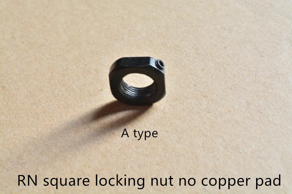 

ball screw lock nut RN20 M20x1.0mm square nut built-in copper pad 1pcs