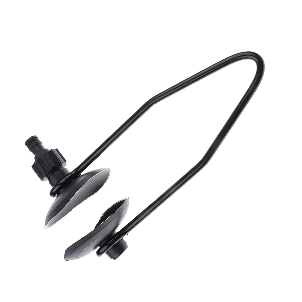 Motor de Popa Acessórios do Motor Grande Retangular Água Flusher Muffs Copos Duplo Fluxo Barco Marinho Dropshipping 123x76mm 3 Automóveis e motos
