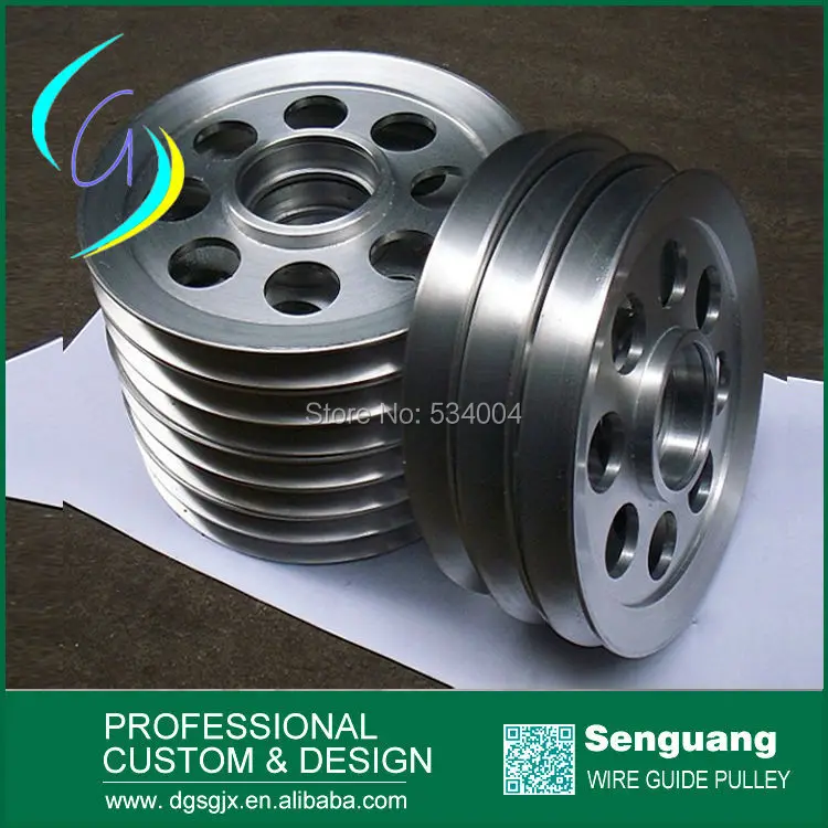 big diameter aluminum alloy pulleysalloy pulleysaluminium pulleybig
