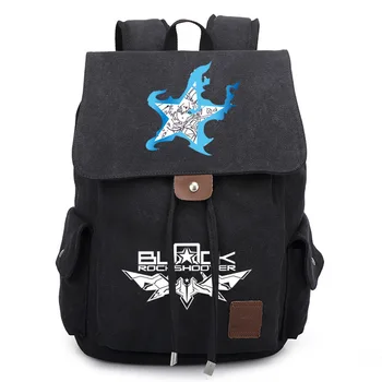

Black Rock Shooter Anime Cosplay Leisure Canvas Rucksack Schoolbag Backpack