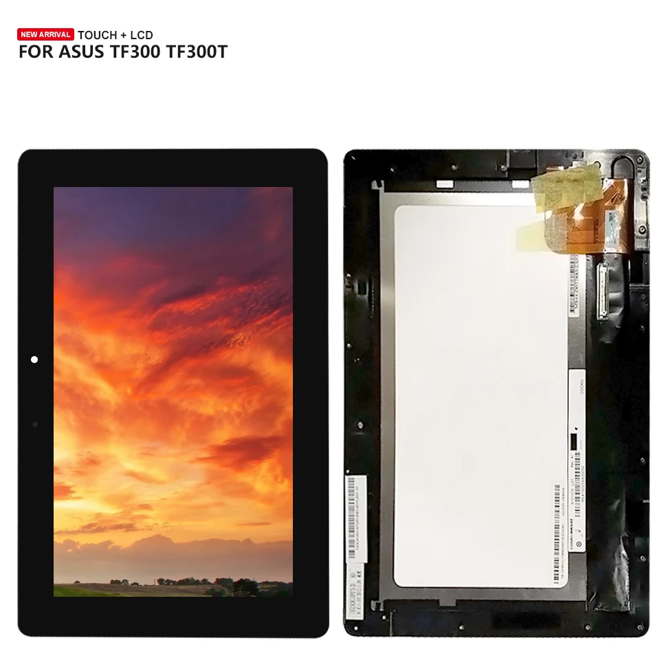 ЖК дисплей для Asus TF300TG TF300T TF300TL TF300 5158N кодирующий преобразователь сенсорного
