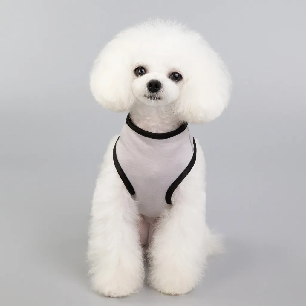 2019 Высокое качество Новый стиль щенок одежда для маленькой собаки хлопок жилет рубашка одежда поставляется в течение 36 часов