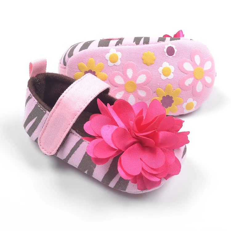 Для маленьких девочек детский полосатый комплект с принтом «Зебра» нарядные ботинки для детей ясельного возраста одежда из шифона с цветами; для тех, кто только начинает ходить, для детей, на мягкой подошве; модная обувь для сезон: весна–лето