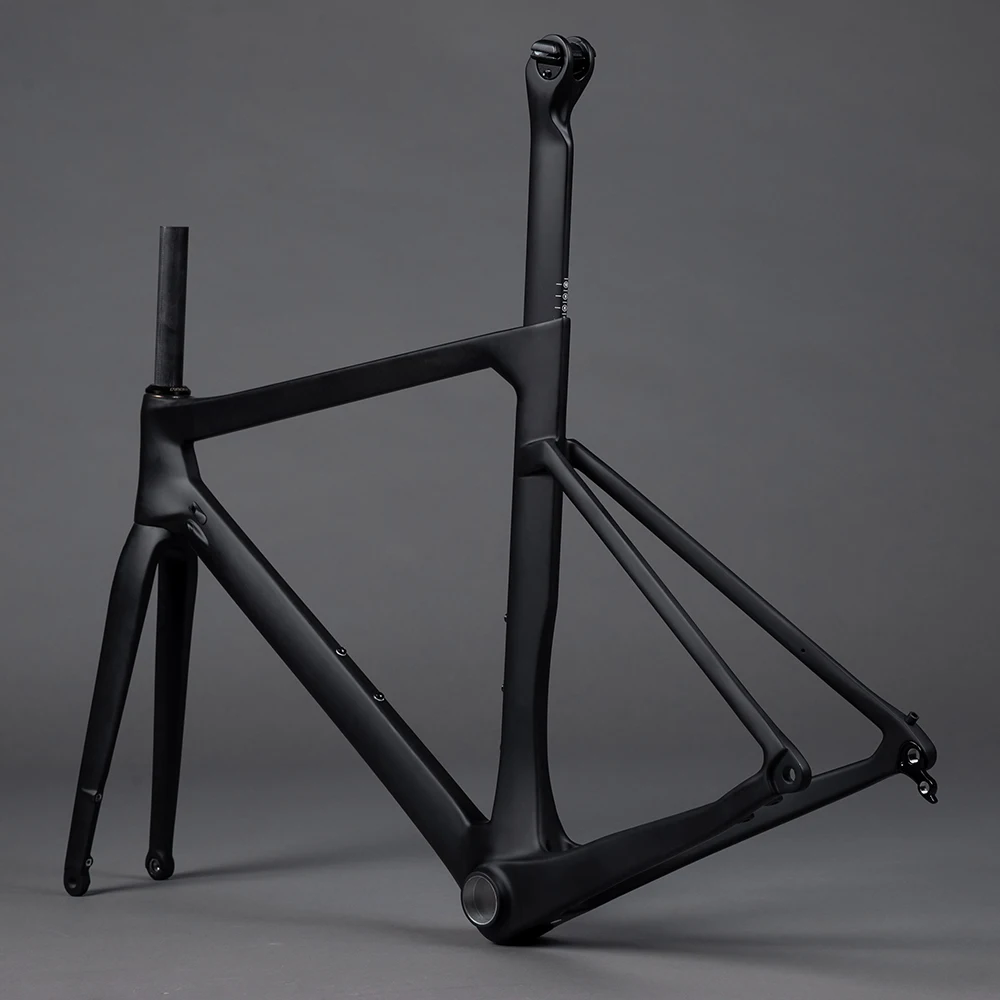 

2019 Road Bike Frames 700C Disc Brake Carbon Bike Bicycle FM169-F Disc Aero Carbon Fiber Road Frame 28C Tire Thru Alxle 12mm
