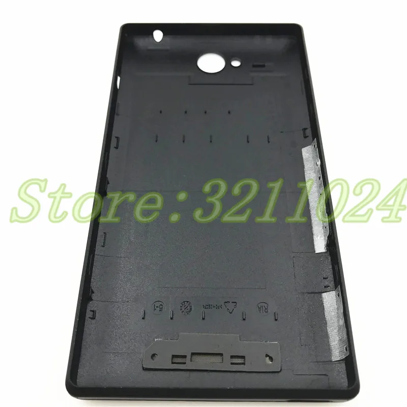 Крышка батарейного отсека Запасные части для Sony Xperia C C2304 S39 C2305 S39H S39C задняя крышка