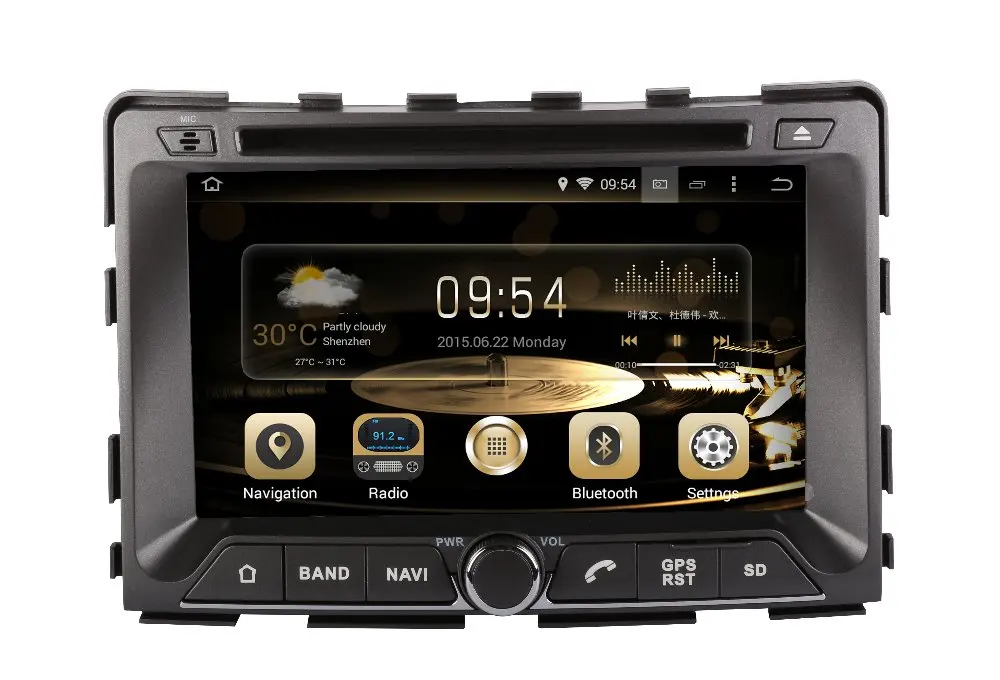 

car DVD multimedia player for SsangYong RODIUS 2006-2017 android7.1.1 HD 1024*600 autoradio 3G wifi dvr gps navi free map camera
