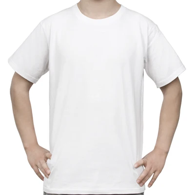 5 Pcs Sublimasi Kosong T shirt White 70 