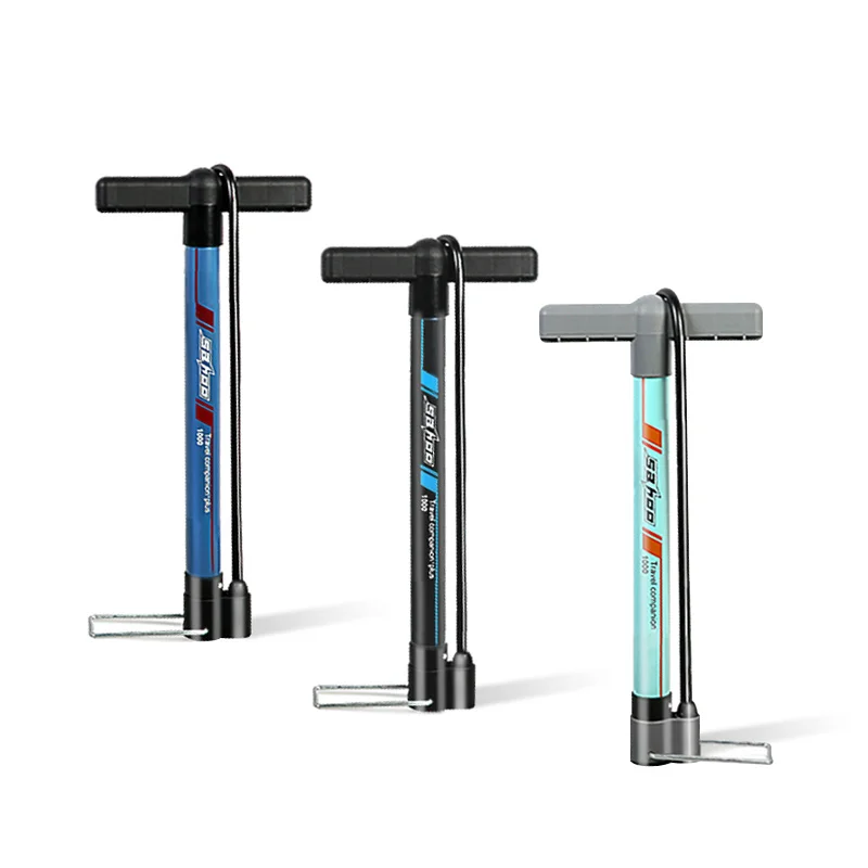 Floor Bike Pump High Pressure 130PSI Bicycle Air Pump Tire Inflator