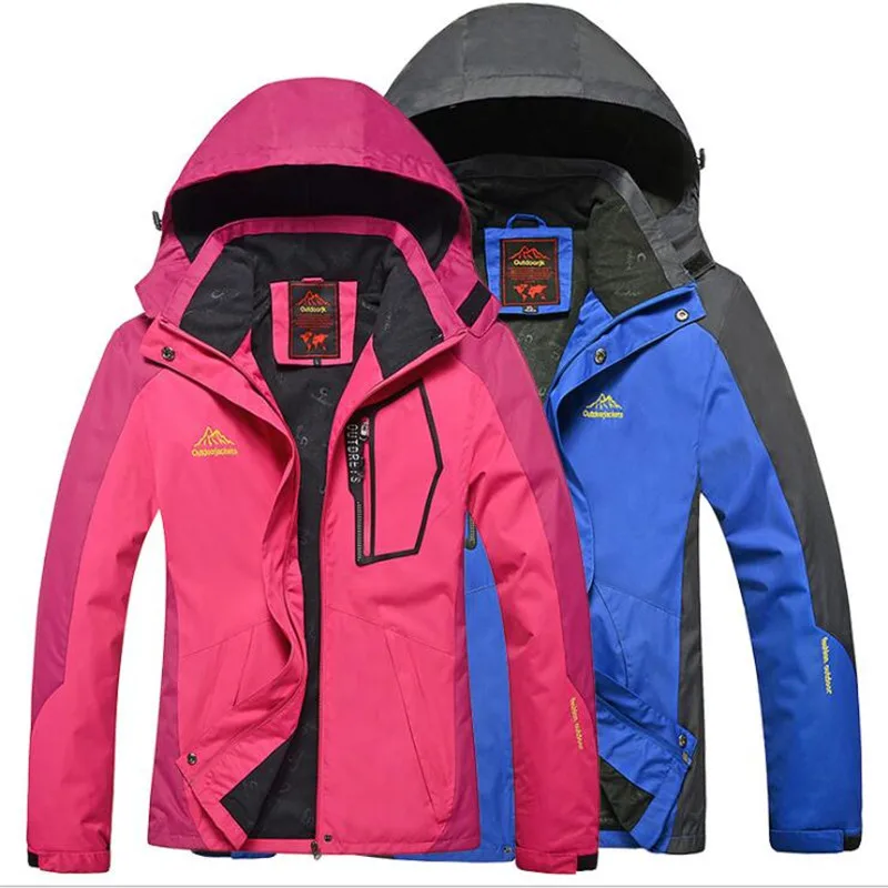 

L-8XL Autumn Men Outdoor Waterproof Jacket Camping Hiking Jackets Hunting Climbing WindStopper Rain Fishing Sport Windbreaker