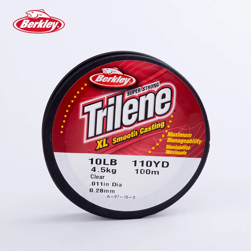 Berkley Trilene XL 302M Nylon Fishing Line Clear High Strength Ultra