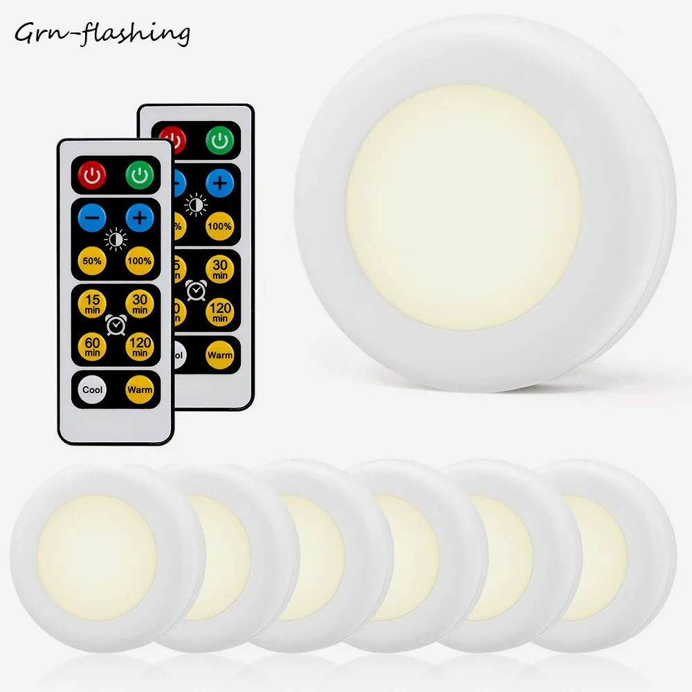 

Dimmable LED under Cabinet Light Portable Night Light with Controller Cabinet lamp for Bedroom wardrobe Kitchen Hallway Lighting