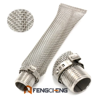 

6 inch 15cm 304 Stainless Steel Bazooka Screen for Homebrew Beer Kettle or Mash Tun 1/2" Male NPT Free Shipping