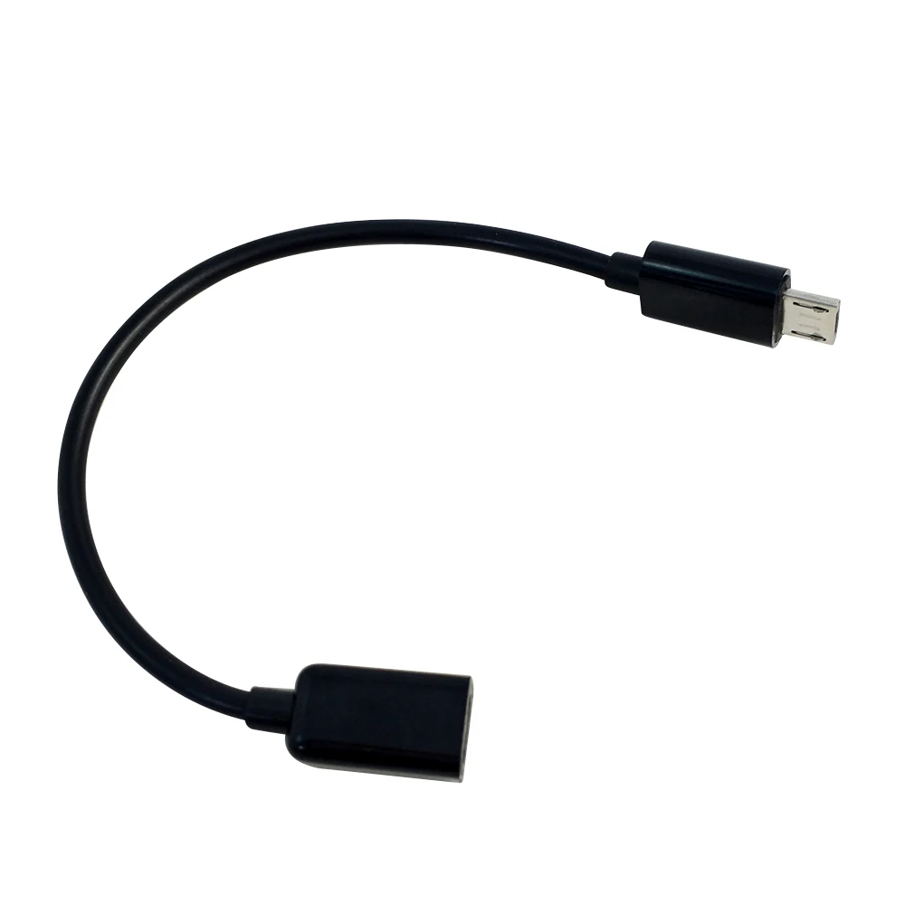 DANSPEED 10 см Micro USB мама к Micro USB папа F/M удлинитель Дата зарядный кабель черный