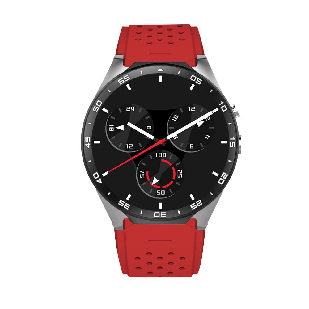 Kw88 android 5.1 OS Smart watch electronics android 1.39 inch mtk6580 SmartWatch phone support 3G wifi nano SIM WCDMA