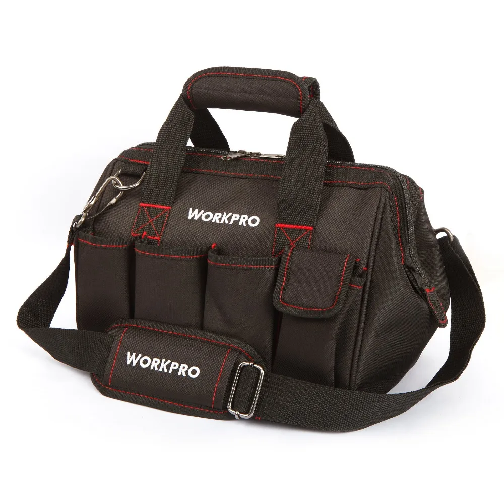 Buy WORKPRO 12" Tool Bags 600D Small Tool Bag Close