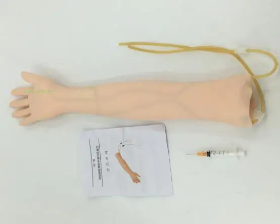 Передовые руки Venipuncture тренировочная модель медицинские принадлежности