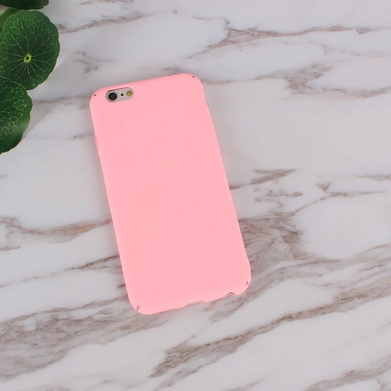 Colorful Solid Candy Colors Case For Apple iPhone 7 Plus 5 5S Se 6 6S 7 Cases Hard 10